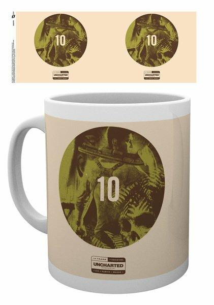 Tazza. Uncharted 10 Years Circle