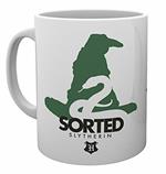 Tazza Harry Potter. Sorted Slytherin