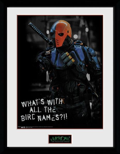 Stampa In Cornice 30X40 Cm Arrow. Deathstroke - 2