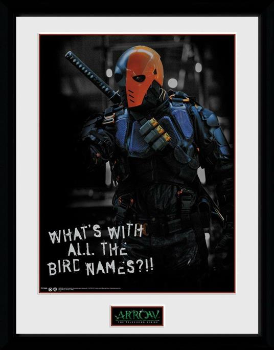 Stampa In Cornice 30X40 Cm Arrow. Deathstroke - 2