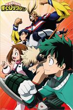 Poster Maxi 61x91,5 Cm My Hero Academia. Heroes