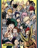 Poster Mini 40x50 Cm My Hero Academia. School Compilation