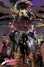 Poster Maxi 61x91,5 Cm JojoS Bizarre Adventure. Group