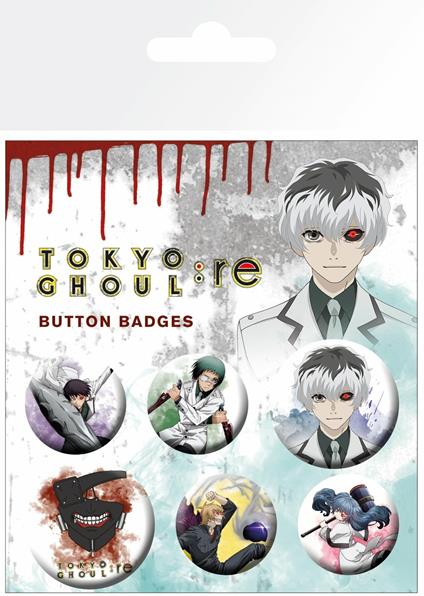 Tokyo Ghoul mix badgepack