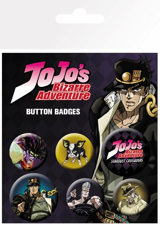 Badge Pack JojòS Bizarre Adventure. Characters