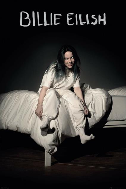 Poster Maxi 61x91,5 Cm Billie Eilish: Bed