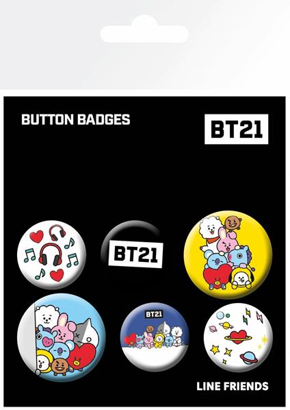 Badge Pack Bt21: Mix