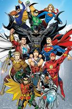 Poster 61x91,5cm Dc Comics: Rebirth