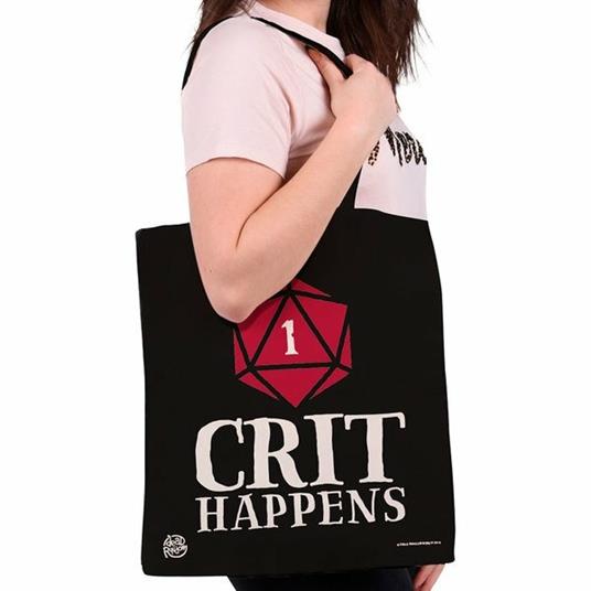 GB Eye: Let's Roll - Crit Happens -Tote Bag- (Borsa Di Tela)