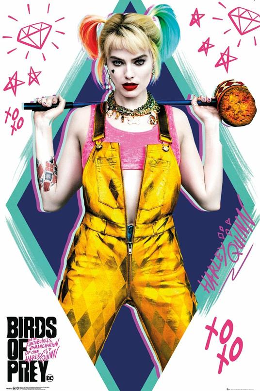 Maxi Poster 61x91,5cm. Birds Of Prey Harley Quinn
