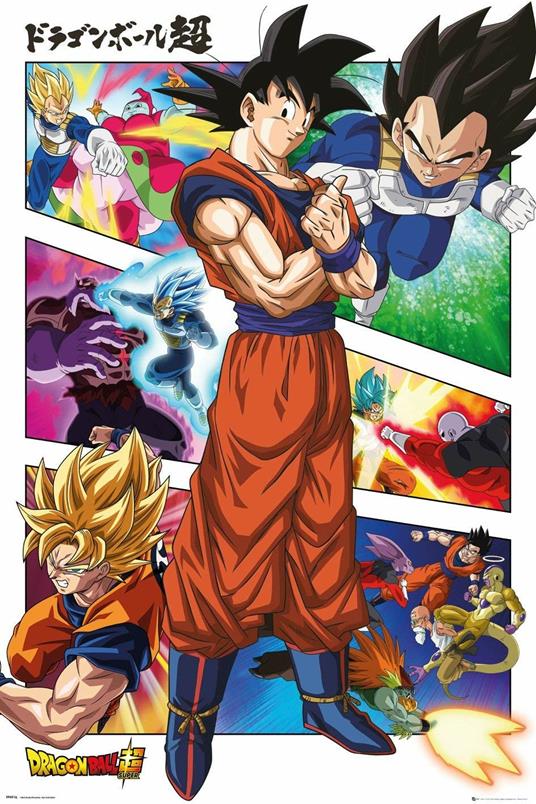 Poster Dragon Ball Super Panels poster