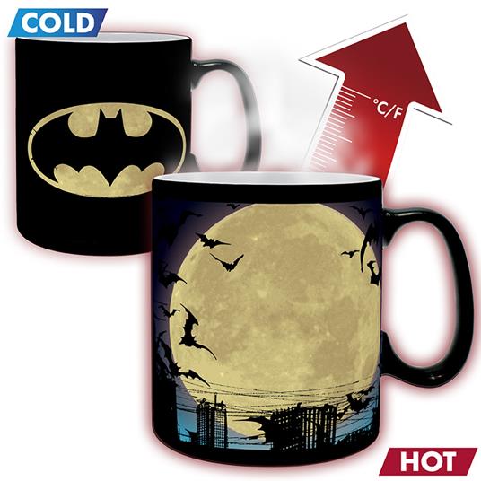 Dc Comics: Gb Eye - Batman The Dark Knight (Mug Heat Change 320 ml / Tazza Termosensibile)