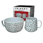 Friends - Set Colazione Tazza + Ciotola - Doodle