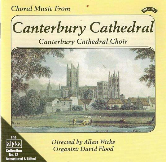 Choral Music From Canterbury Cathedral - CD Audio