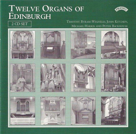 12 Organs Of Edinburgh - CD Audio