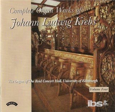 Complete Organ Works Vol - CD Audio di Johann Ludwig Krebs