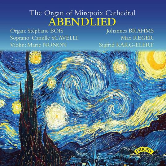 Abendlied. Link Organ Mirepoix Cathedral - CD Audio di Stephane Bois