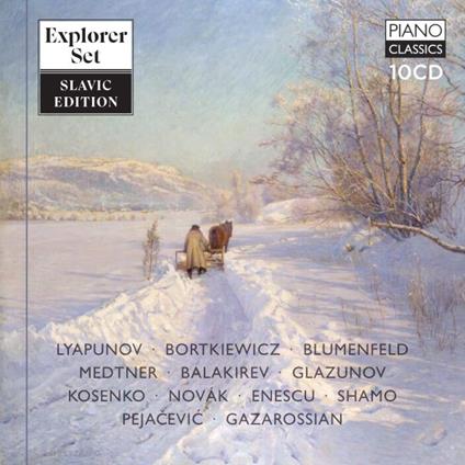 Explorer Set. Slavic Edition - CD Audio di Sergei Lyapunov