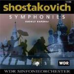 Sinfonie complete - CD Audio di Dmitri Shostakovich,Rudolf Barshai,WDR Symphony Orchestra