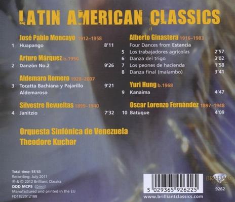 Latin American Classics - CD Audio - 2