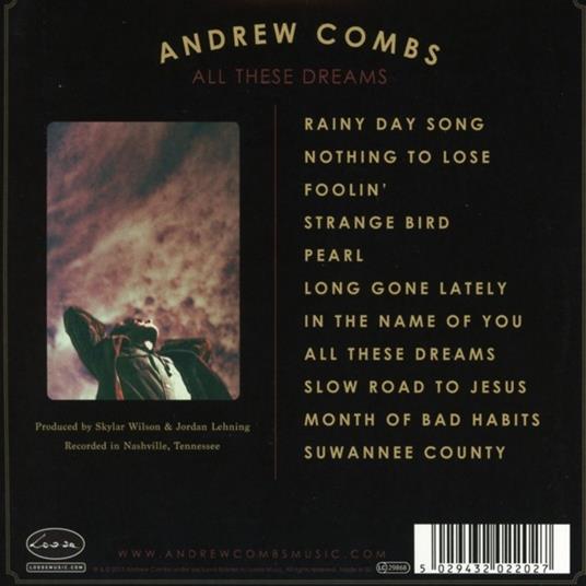 All These Dreams - CD Audio di Andrew Combs - 2