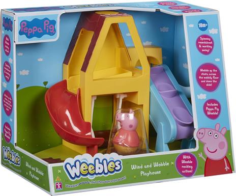 Peppa Pig Weebles Wind & Wobble Playhouse - 2