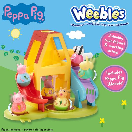 Peppa Pig Weebles Wind & Wobble Playhouse - 3