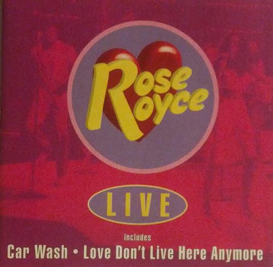 Live - CD Audio di Rose Royce