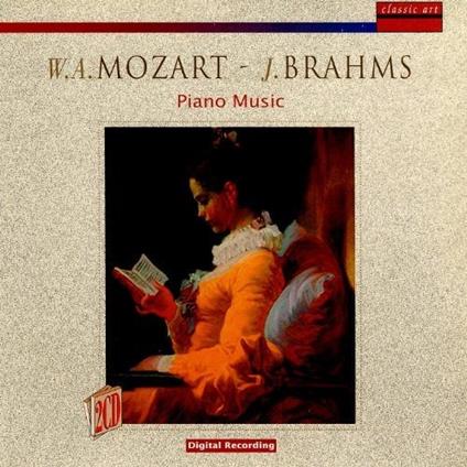 Piano Music - CD Audio di Johannes Brahms,Wolfgang Amadeus Mozart