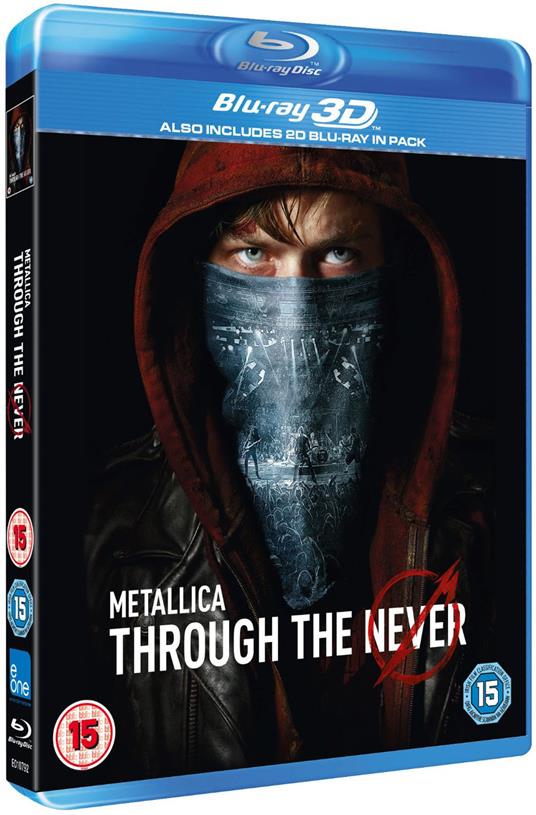 Through The Never (2 Blu-ray) - Blu-ray di Metallica
