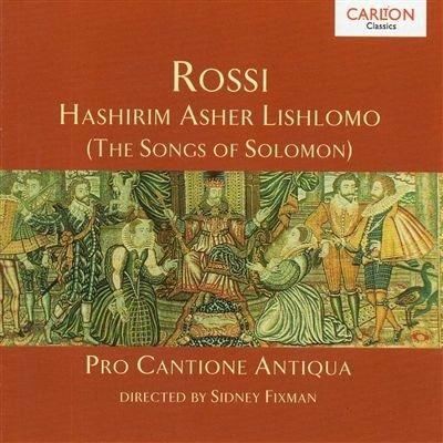 Cantici di Salomone (1623) - CD Audio di Salomone Rossi