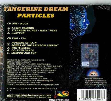 Particles - CD Audio di Tangerine Dream - 2