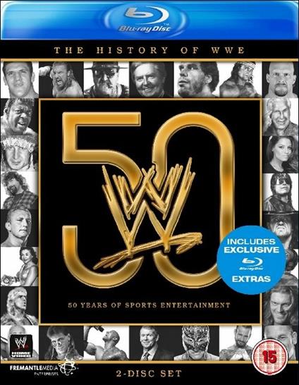 50 Years Of Sports Entertainment. The History Of Wwe (2 Blu-ray) - Blu-ray