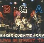 Live in Derby '75 - CD Audio di Baker Gurvitz Army