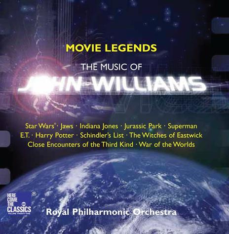 Movie Legends. The Music of John Williams (Colonna Sonora) - CD Audio di John Williams