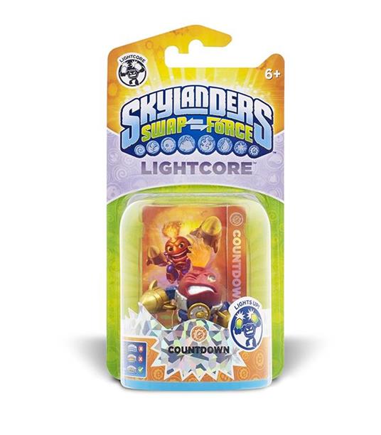 Skylanders Swap Force Lightcore Countdown Personaggio Interattivo