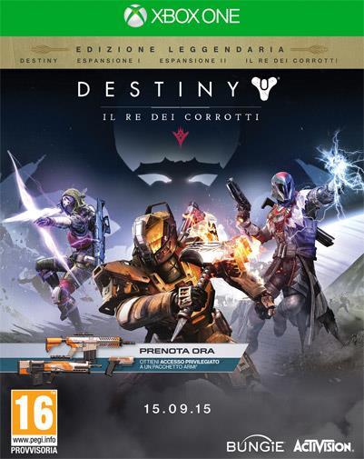 Destiny: Il Re dei Corrotti Edizione Leggendaria