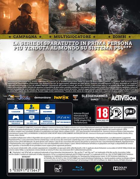 Call of Duty: WW2 - PS4 - 3