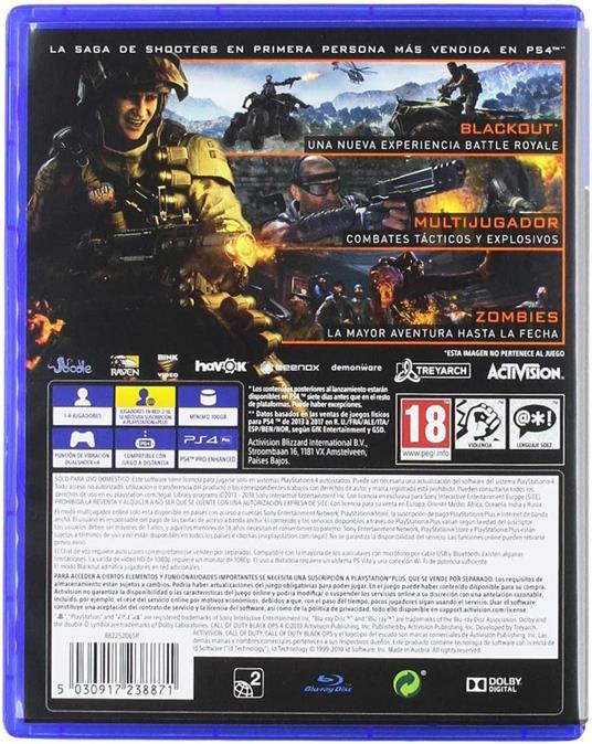 Activision Call of Duty : Black Ops 4 - 2