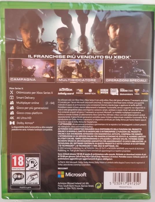 Activision Call of Duty: Modern Warfare II Standard ITA Xbox Series X - 2