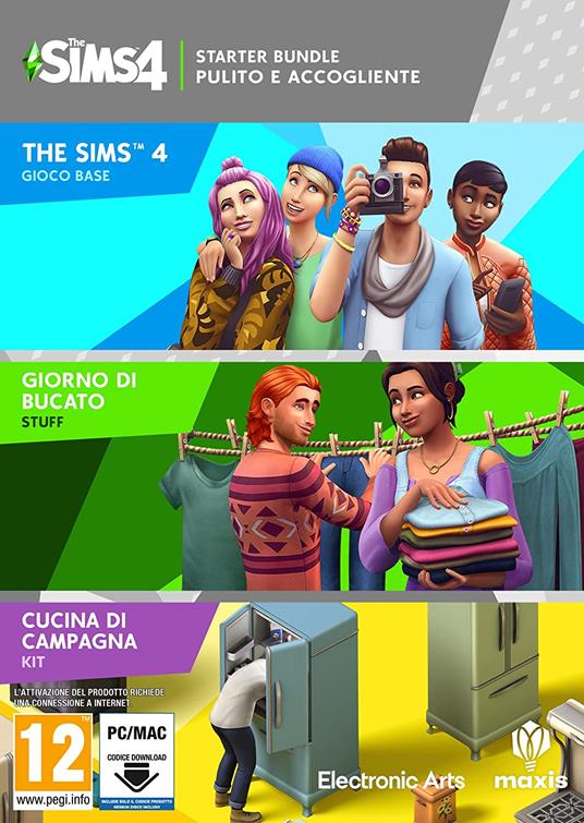 The Sims 4 Starter Bundle Pulito e Accogliente (CIAB) - PC