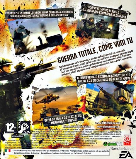 Electronic Arts Battlefield 2 Modern Combat Ps2 videogioco PlayStation 2 Basic ITA - 8