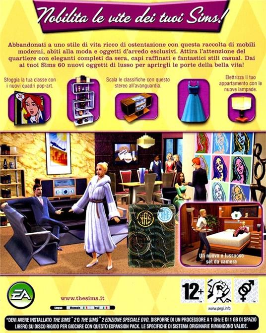 The Sims 2 Glamour Life Stuff - PC - 11
