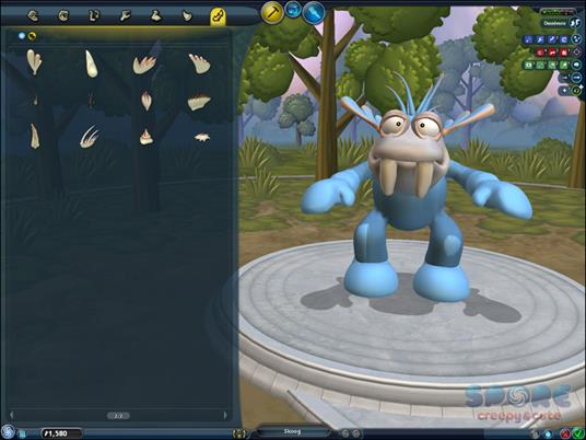 Spore Creature Buffe e Mostruose Parts Pack - 2