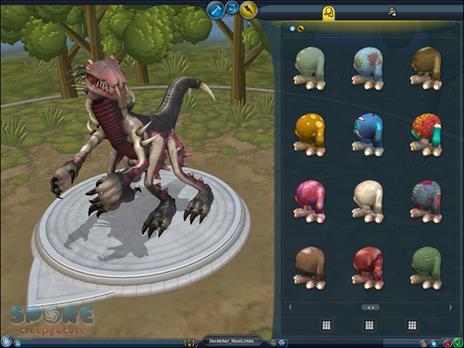 Spore Creature Buffe e Mostruose Parts Pack - 3