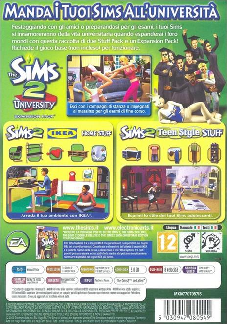 The Sims 2 University Life Collection - 2