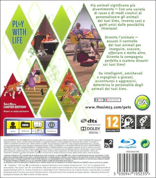 The Sims 3 Animali & Co Limited Ed. Simulazione - Old Gen - 5