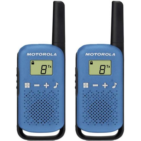 Motorola TALKABOUT T42 ricetrasmittente 16 canali Nero, Blu