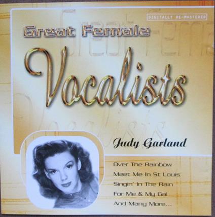 Great Femal Vocalists - CD Audio di Judy Garland