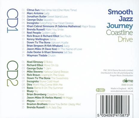 Smooth Jazz Journey. Coastline Drive - CD Audio - 2